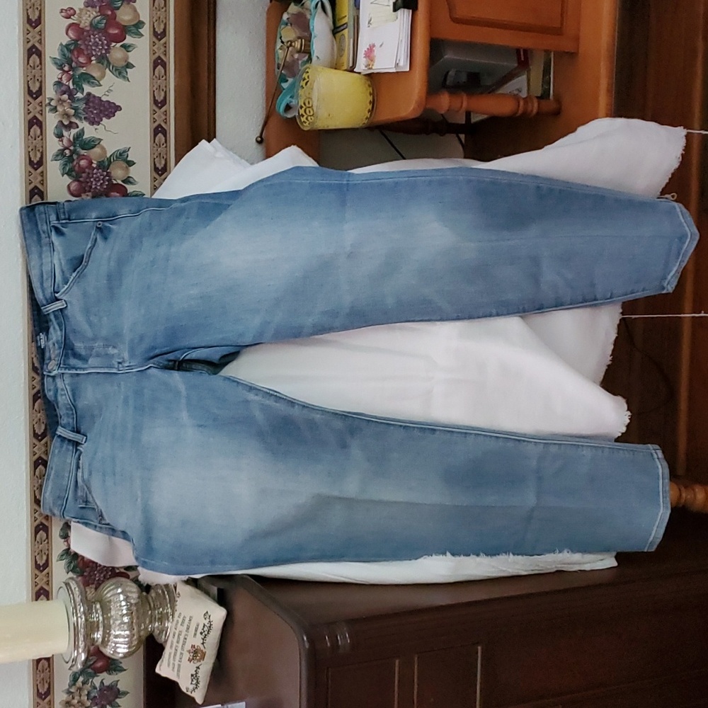 Old navy power slim straight high rise jeans